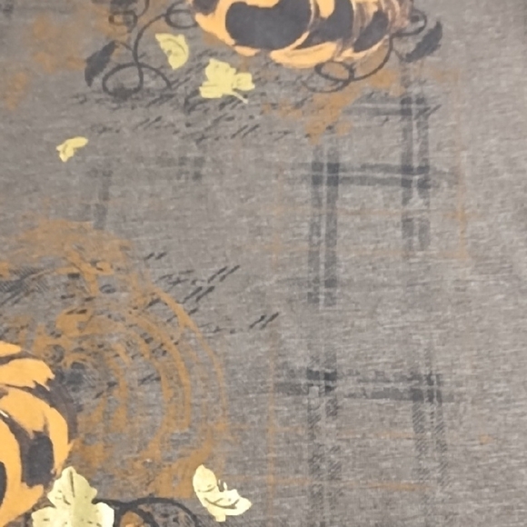 Fall Autumn Pumpkin Graphic Tee Shirt Top - Picture 6 of 13